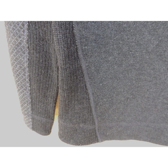 PrAna Brandie Wool Blend Sweater XS Snap Closure Neck - Picture 6 of 7